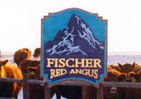 Fischer Red Angus Sign